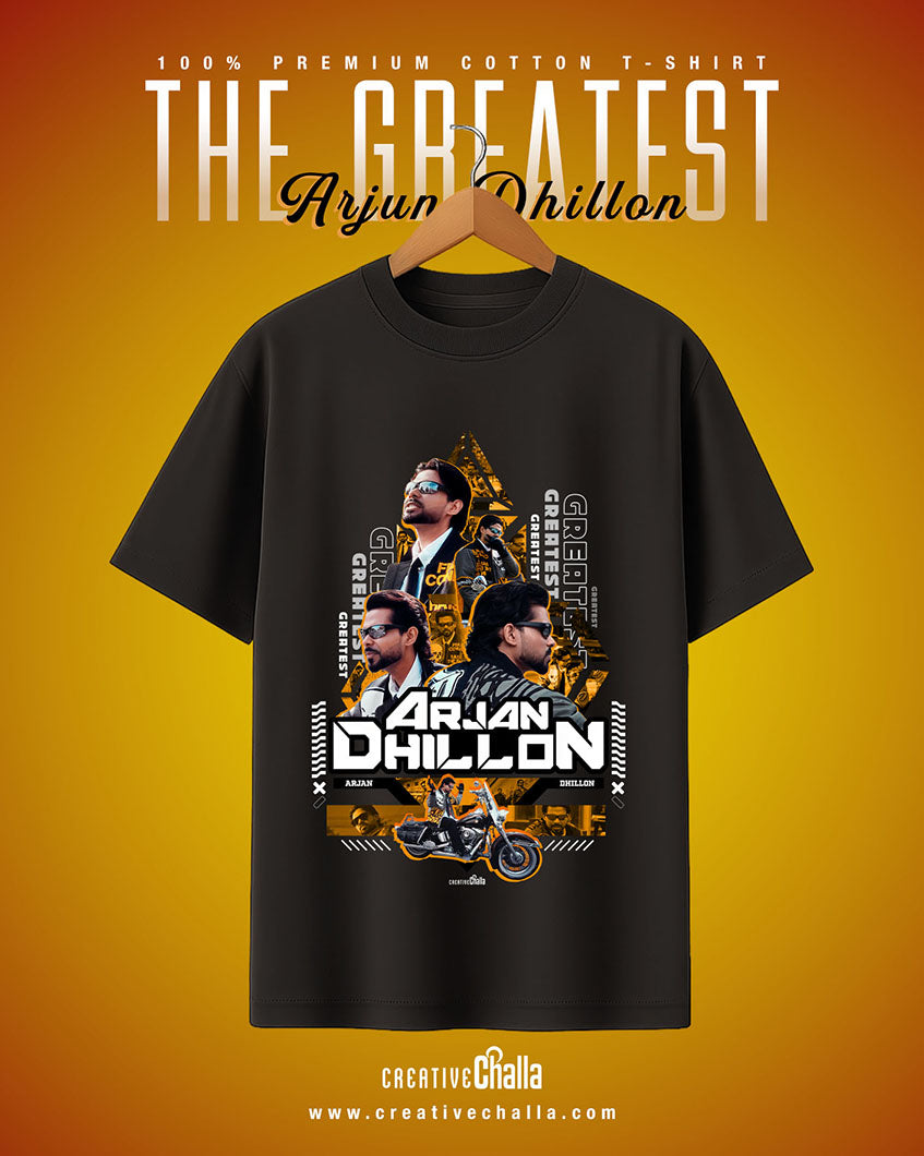 Arjan Dhillon- The Greatest World Tour Oversized  T-shirt