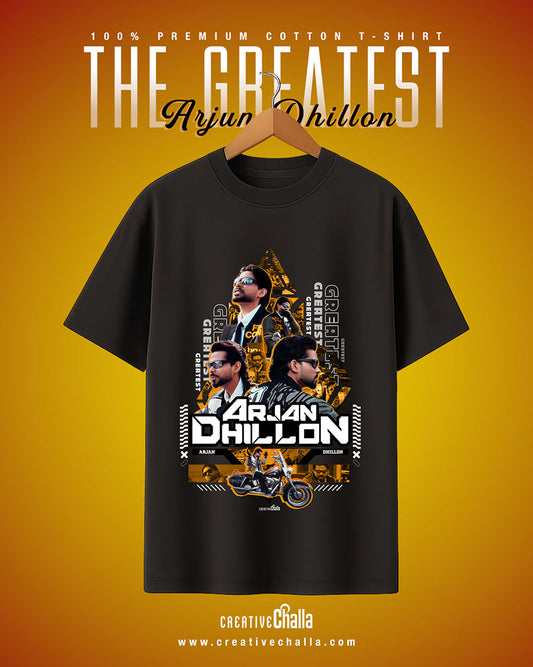 Arjan Dhillon- The Greatest World Tour Oversized  T-shirt
